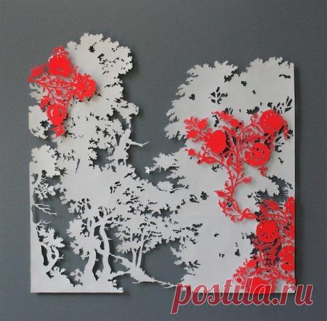 Бумажные истории художницы Emma Van Leest / Удивительное искусство