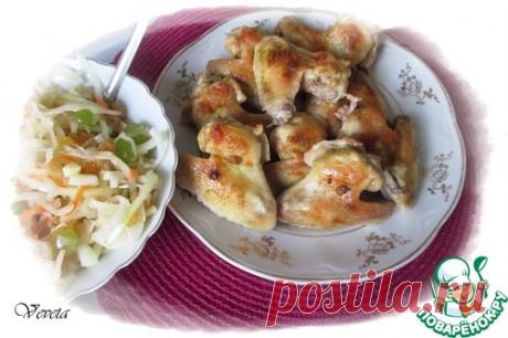 Куриные крылышки в пиве - кулинарный рецепт