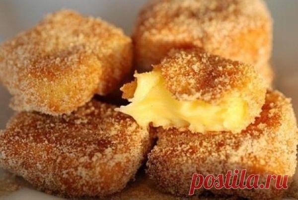 Десерт Жареное молоко | Рецепт приготовления