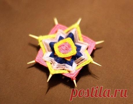 Плетение мандалы