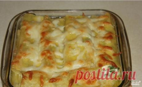 Каннеллони с фаршем под соусом - пошаговый кулинарный рецепт с фото на Повар.ру