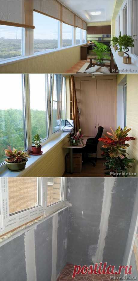 Как сделать ремонт балкона своими руками.