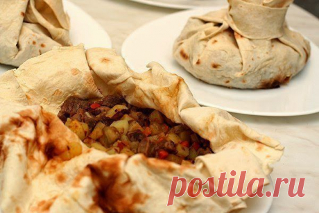 шеф-повар Одноклассники: Мясо в армянском лаваше