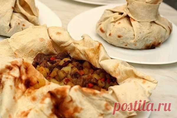 шеф-повар Одноклассники: Мясо в армянском лаваше