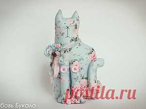 Шьем котика в стиле шебби-шик - Ярмарка Мастеров - ручная работа, handmade