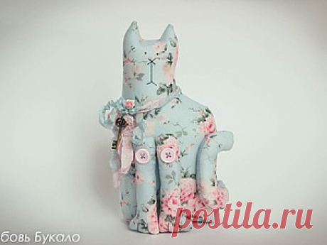 Шьем котика в стиле шебби-шик - Ярмарка Мастеров - ручная работа, handmade
