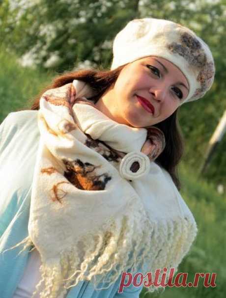 Авторский войлок  Арины Сидык.