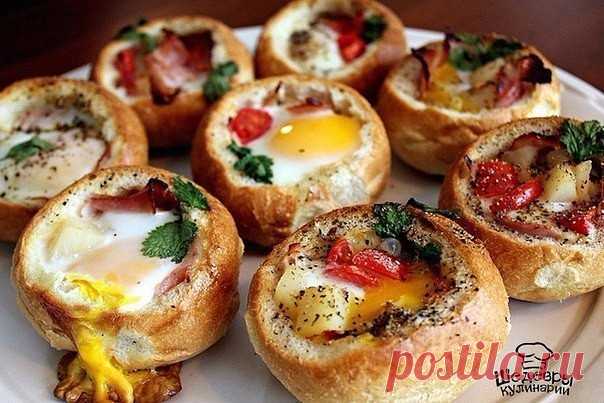 6 РЕЦЕПТОВ ЗАКУСОЧНЫХ БУЛОЧЕК