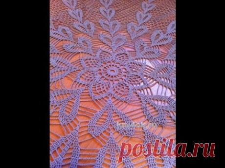 Простая скатерть крючком (Часть 4)