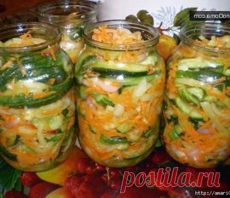 САЛАТ МОРКОВНО-ОГУРЕЧНЫЙ ВПРОК