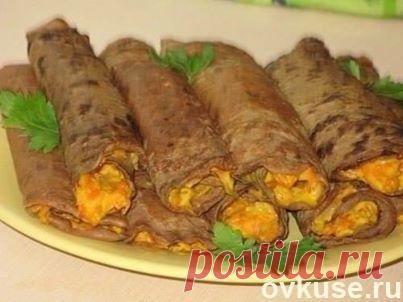 Блинчики печеночные с начинкой - Простые рецепты Овкусе.ру
