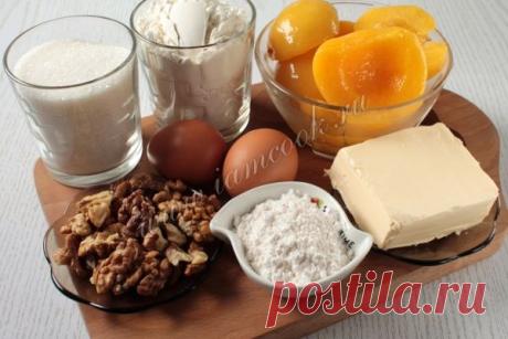 Фруктовый пирог с пудинговой заливкой, рецепт с фото.