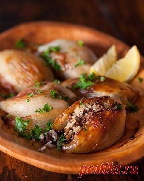 Фаршированный лук