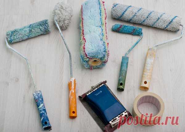 Разнообразие в выборе малярных валиков для разных целей