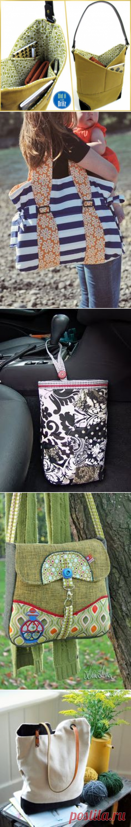 (1) raffinierte Tasche nähen - Canvas Slim Bag | Zukünftige Projekte