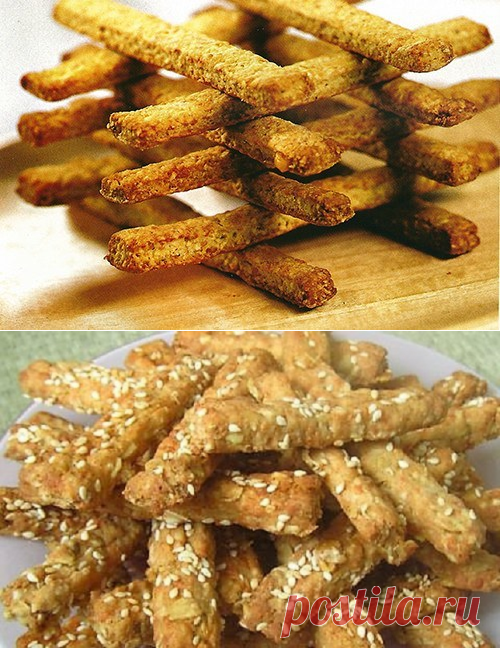 Овсяные полоски с сыром — Кулинарная книга - рецепты, фото, отзывы