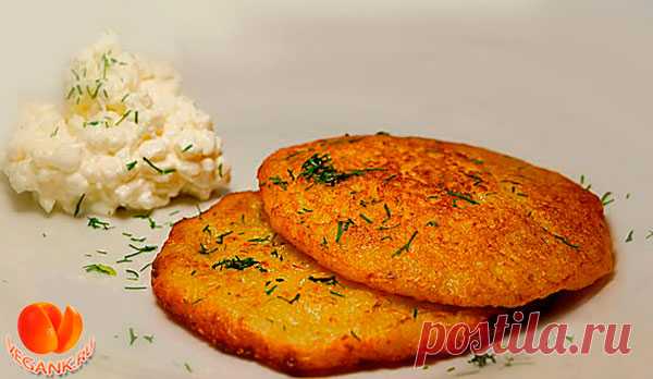 Драники картофельные с овощами