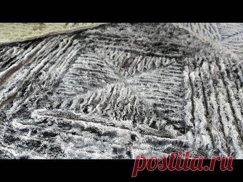 Техника синель. ИЗ ОТХОДОВ В КОВРИК! Еще и с массажным эффектом