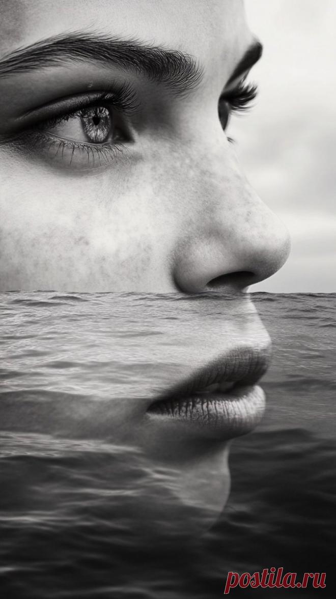 Монохромная Сюрреальность: Портрет Девушки в Сером Мире. Картинка из нейронной сети Midjourney - Midjourney примеры промтов - Форум ИИ о нейросетях - Yes Ai