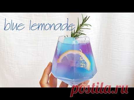 홈카페 _ 블루 레몬에이드 _ Blue lemonade_ブルー  レモンエード レシピ