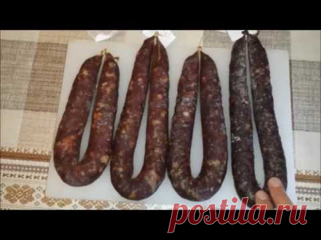 Способы приготовления сыровяленой колбасы - YouTube