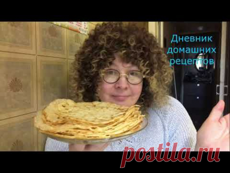 Тонкие блины, которые не рвутся