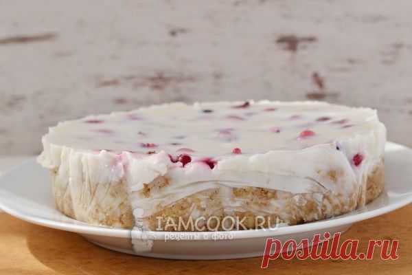 Лёгкий освежающий йогуртовый торт - такой торт полон красок и вкуса лета.