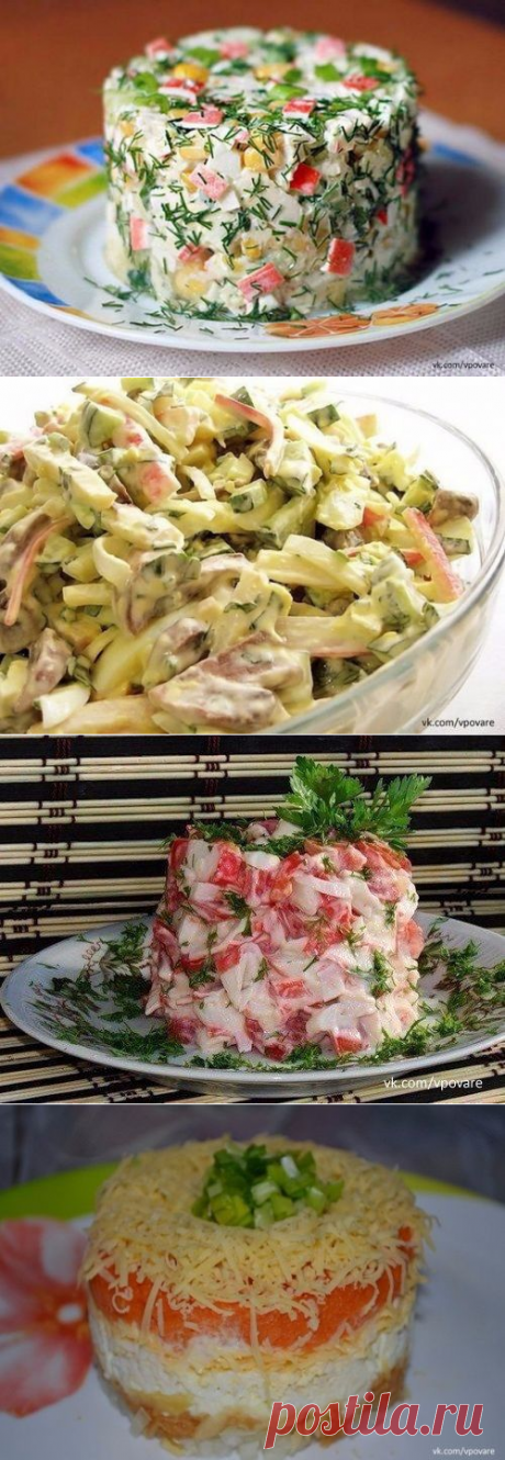 5 самых быстрых салатов!