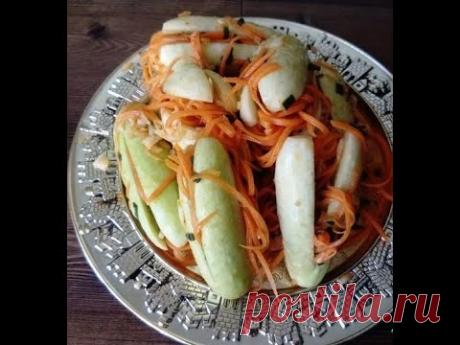 Острая закуска из огурцов по корейски которая съедается в один миг! #остраязакускаизогурцов