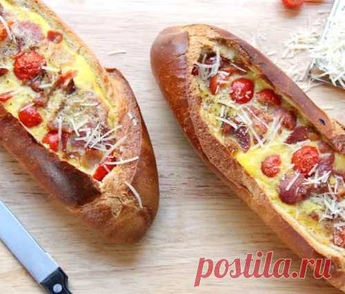 Лодочки из батонов — сытная альтернатива хот-догам!