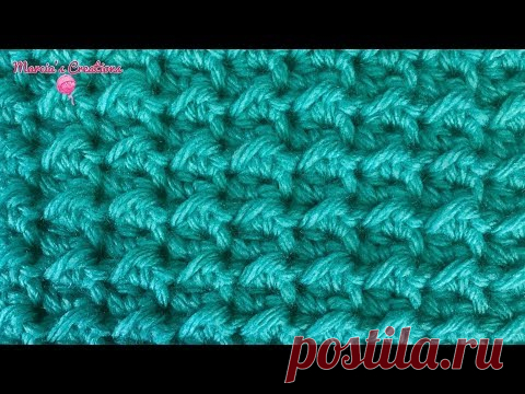A CROCHET: Punto Crunch (Crunch Stitch)