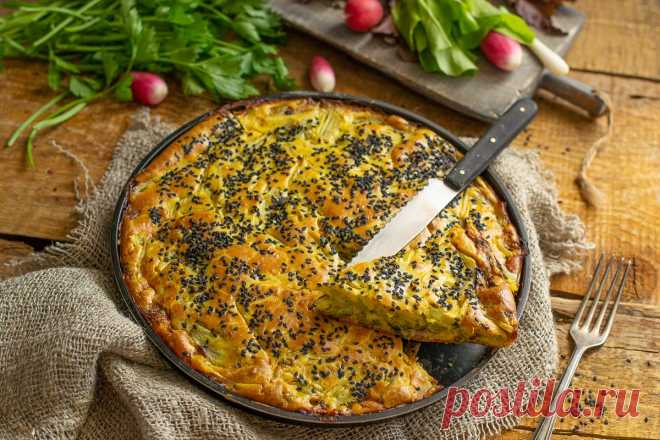 Простой пирог с сардинами и картошкой. Пошаговый рецепт с фото &mdash; Ботаничка.ru