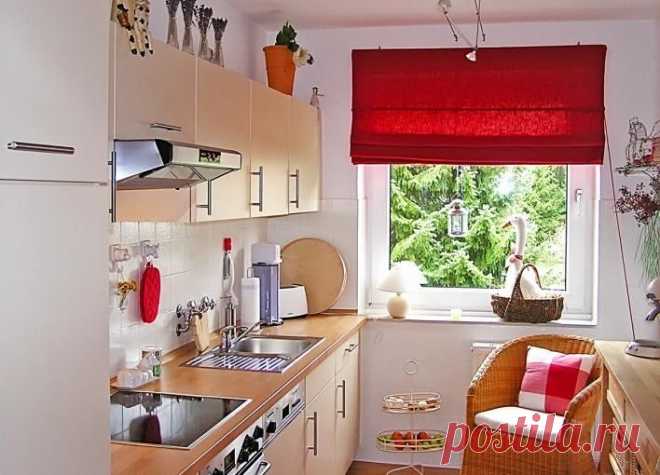 Фото дизайна маленькой кухни 5 кв.м – варианты интерьера