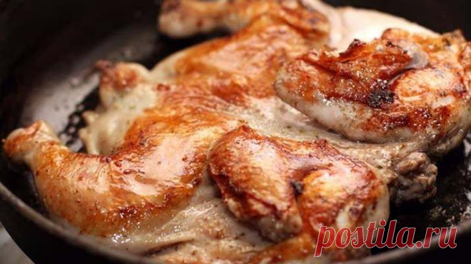 Цыпленок табака - вкусные рецепты для всей семьи - Птица | Люблю готовить