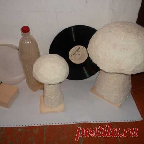 Грибы.Украшение для дачи.