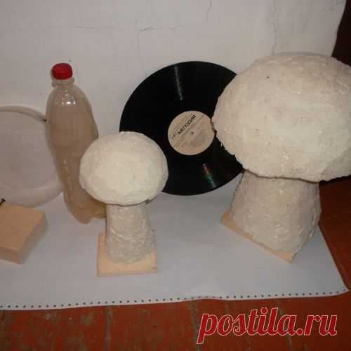 Грибы.Украшение для дачи.