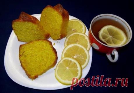 Как приготовить лимонный кекс