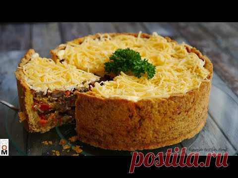 Закусочный ПИРОГ на Новогодний Стол