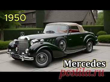 🚗 Evolution of Mercedes 1900-2024: Through the Eyes of AI ✨#ai #automobile #evolution #carhistory