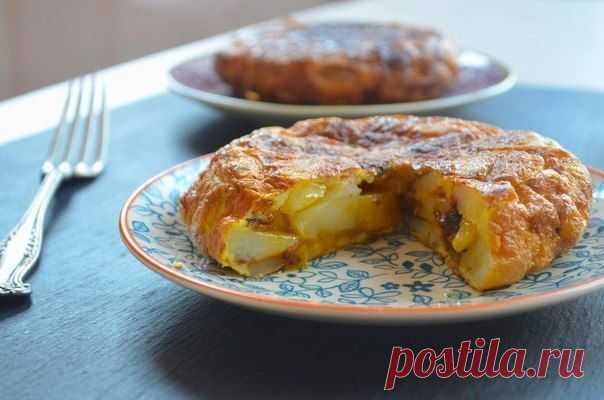 Как приготовить испанская классика - тортилья с картофелем - рецепт, ингридиенты и фотографии