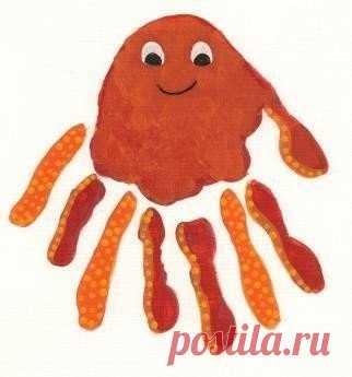 Рисуем ладошками