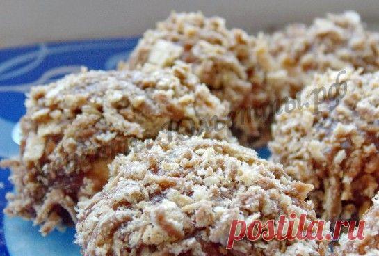 Печенье песочное рассыпчатое, самое вкусное песочное печенье Каштаны!