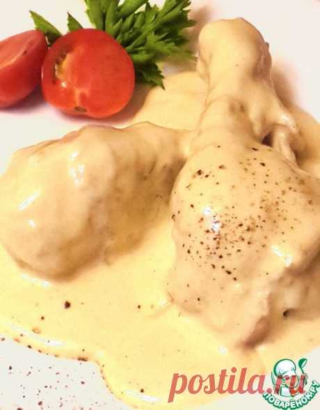 Курица по-эльзасски в горчичном соусе - кулинарный рецепт