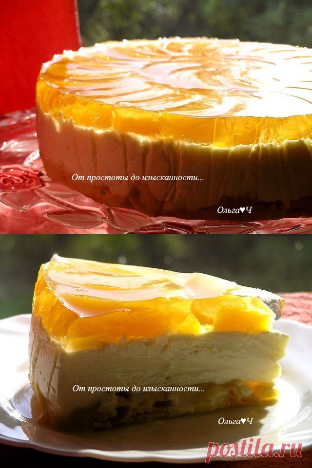 От простоты до изысканности...: Торт "Осенний поцелуй после жаркого лета"