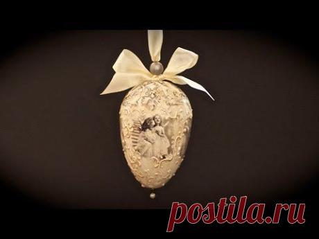 ДЕКУПАЖ ПАСХАЛЬНЫХ ЯИЦ.5 ВИДЕО МАСТЕР-КЛАССОВ.