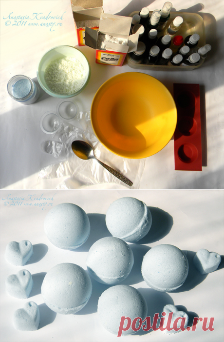 Операция «Голубая лагуна», часть II: Делаем бомбы для ванн