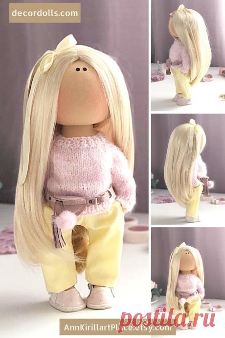 Individual Cloth Doll Portrait Custom Made Doll Interior | Etsy