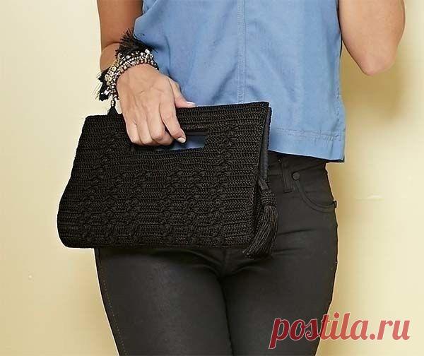 Идея для вязаной сумочки