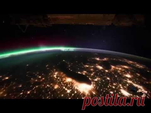 (+1) тема - Полярное сияние. Съемка из космоса | ВИДЕОСМАК