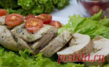 ОБАЛДЕННАЯ БУЖЕНИНА ИЗ КУРИНОГО ФИЛЕ В ФОЛЬГЕ В ДУХОВКЕ